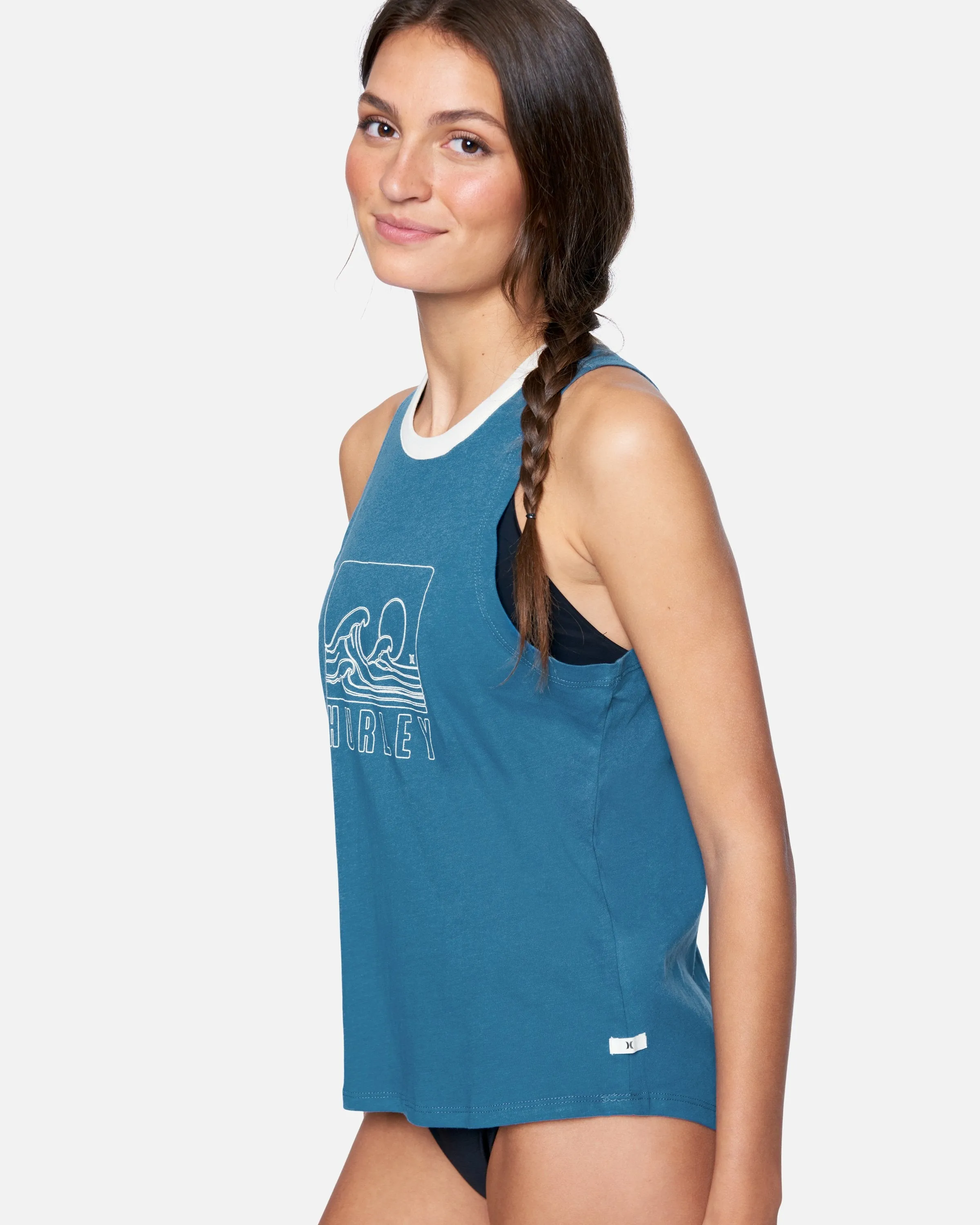 Everyday Ringer Tank sold by Hurley product image thumbnail 3