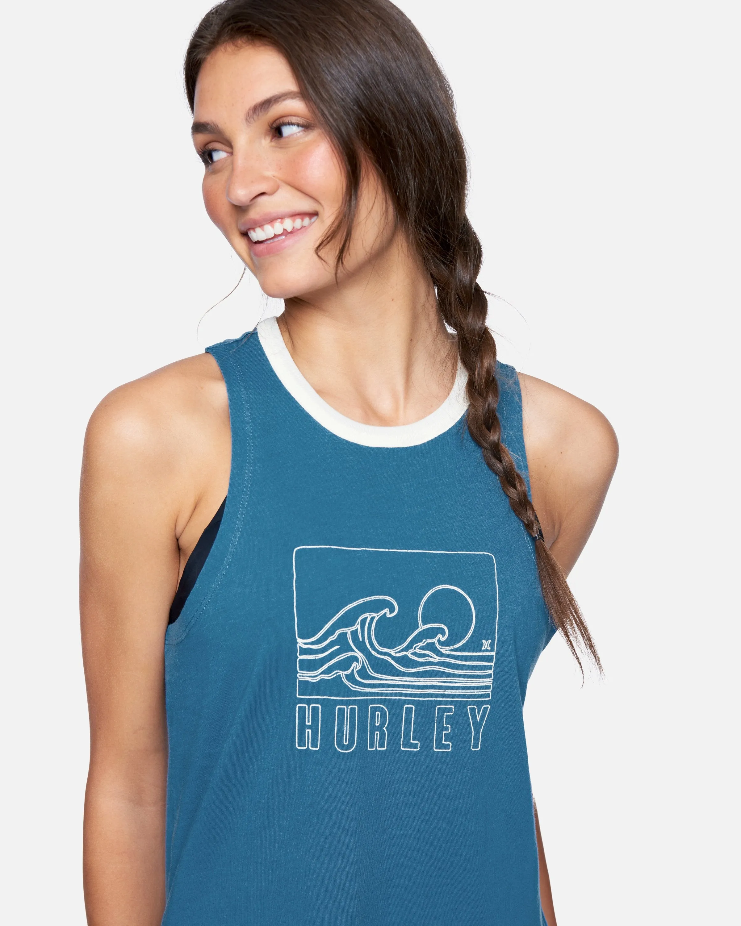 Everyday Ringer Tank sold by Hurley product image thumbnail 5