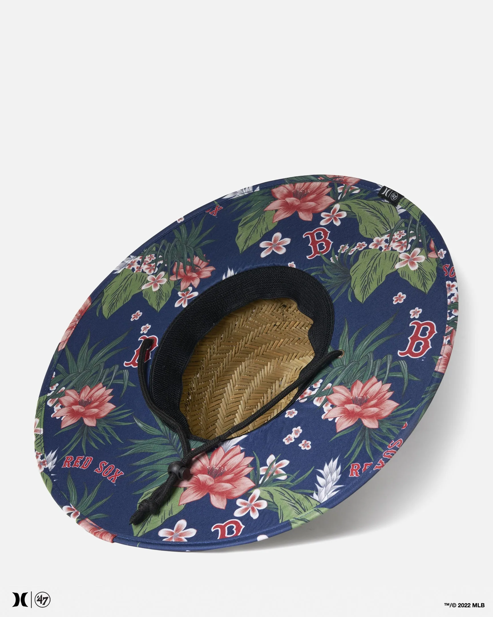 Hurley X 47 Boston Red Sox Swell Straw Hat sold by Hurley product image thumbnail 3