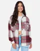 ESSENTIAL PLAID SHACKET sold by Hurley