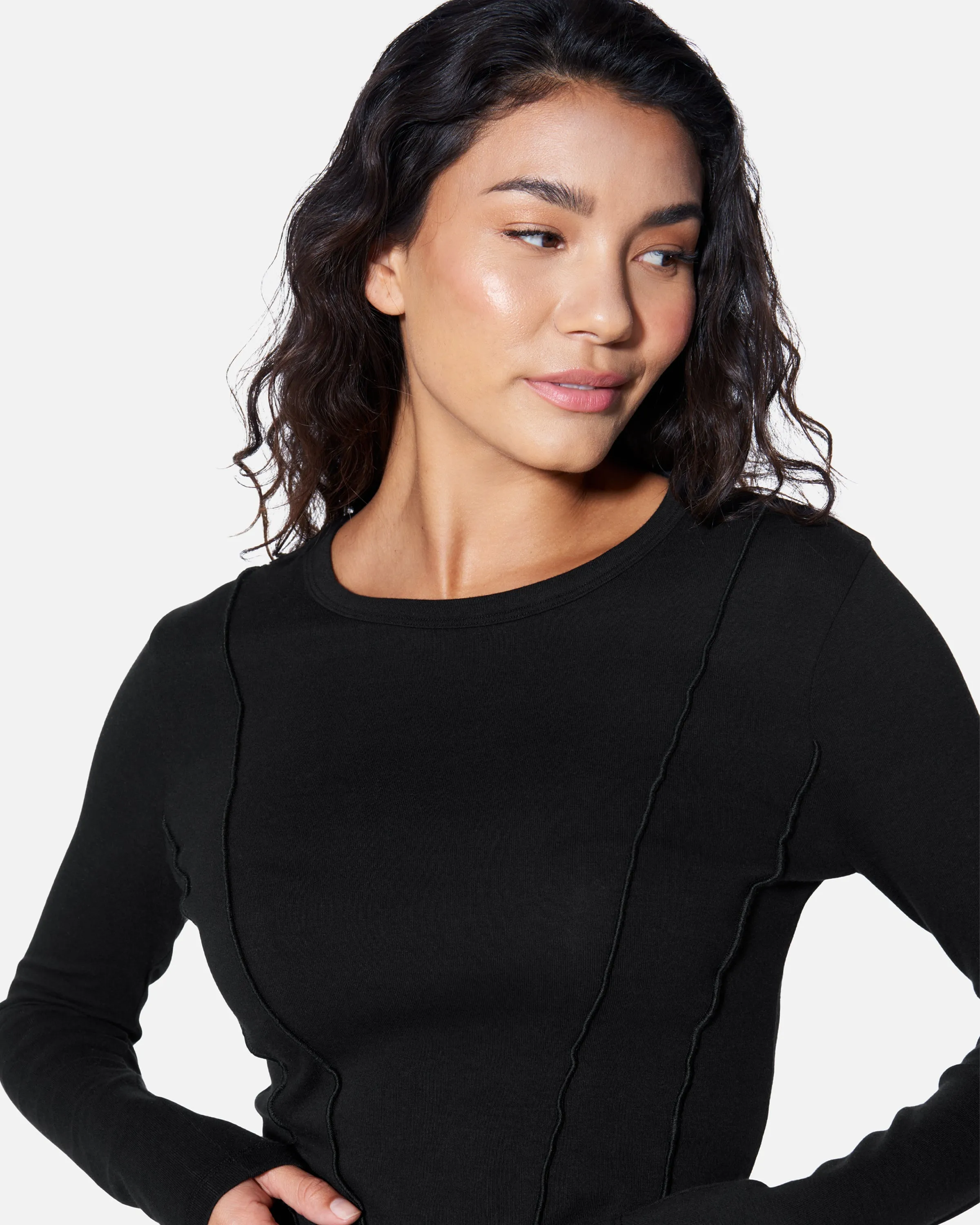 ESSENTIAL EASY LIVING LONG SLEEVE TOP sold by Hurley product image thumbnail 4