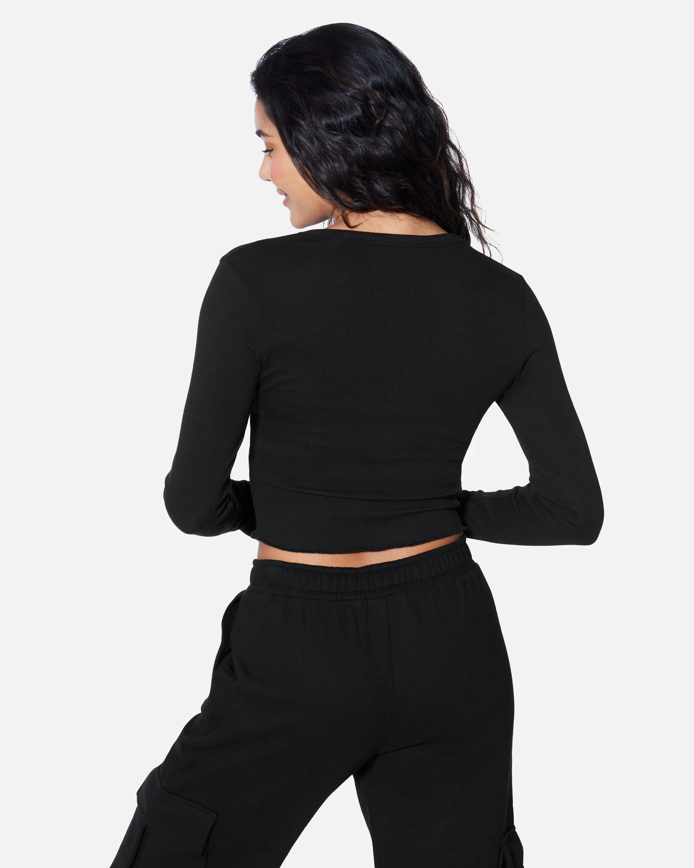 ESSENTIAL EASY LIVING LONG SLEEVE TOP sold by Hurley product image thumbnail 2
