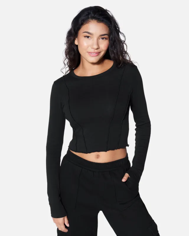 ESSENTIAL EASY LIVING LONG SLEEVE TOP sold by Hurley