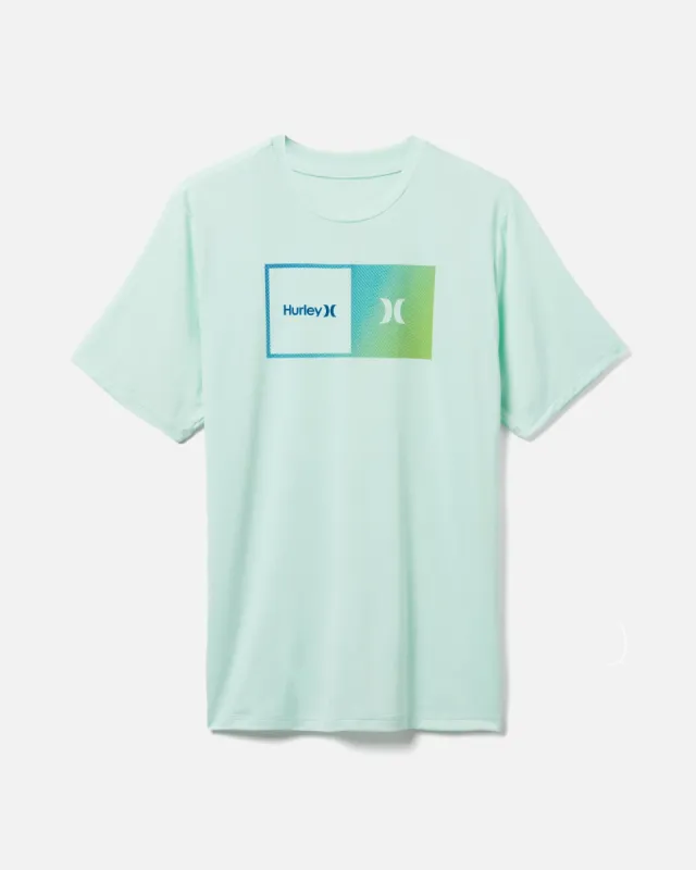 Halfer Gradient Hybrid UPF+ Short Sleeve Surf T-Shirt sold by Hurley