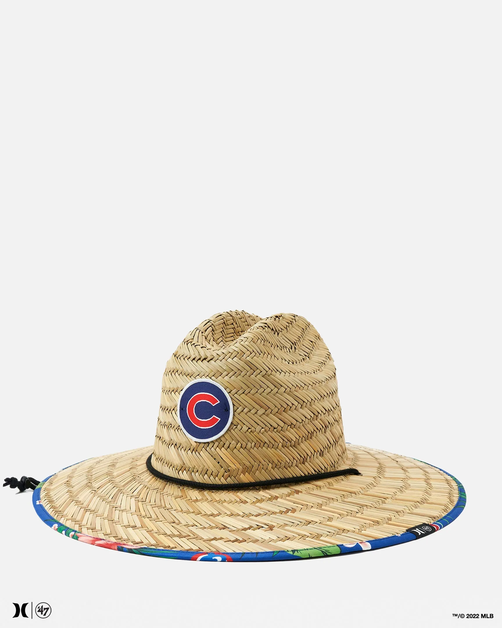 Hurley X 47 Chicago Cubs Swell Straw Hat sold by Hurley