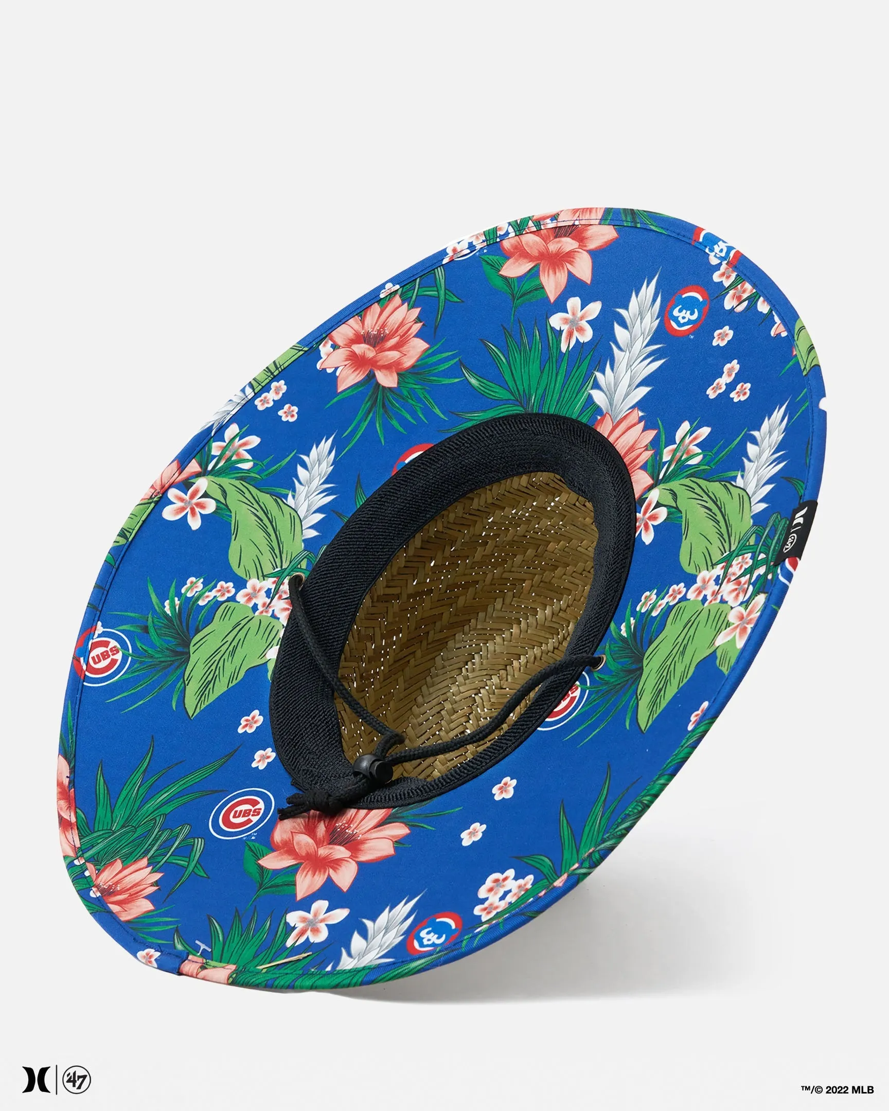 Hurley X 47 Chicago Cubs Swell Straw Hat sold by Hurley product image thumbnail 3