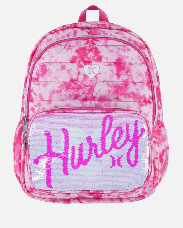 Girls' Flip Sequin Pocket Backpack made by Haddad