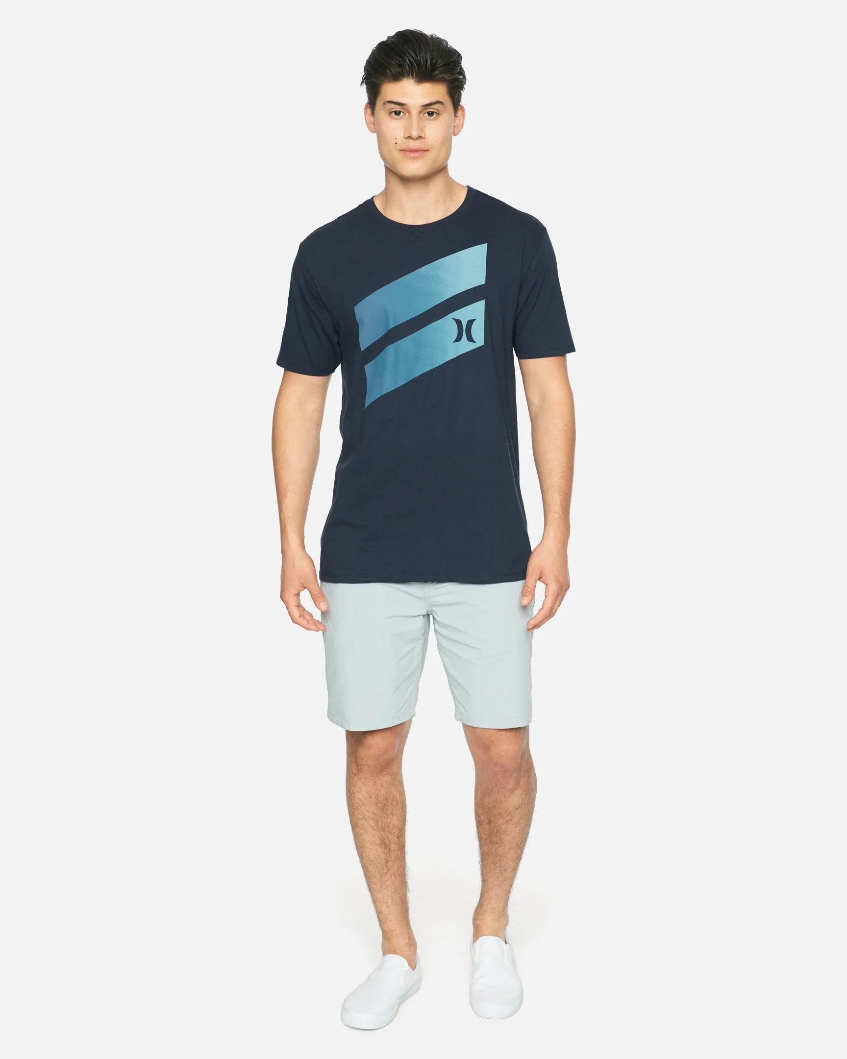 Premium Icon Slash Gradient Short Sleeve T-Shirt sold by Hurley product image thumbnail 3