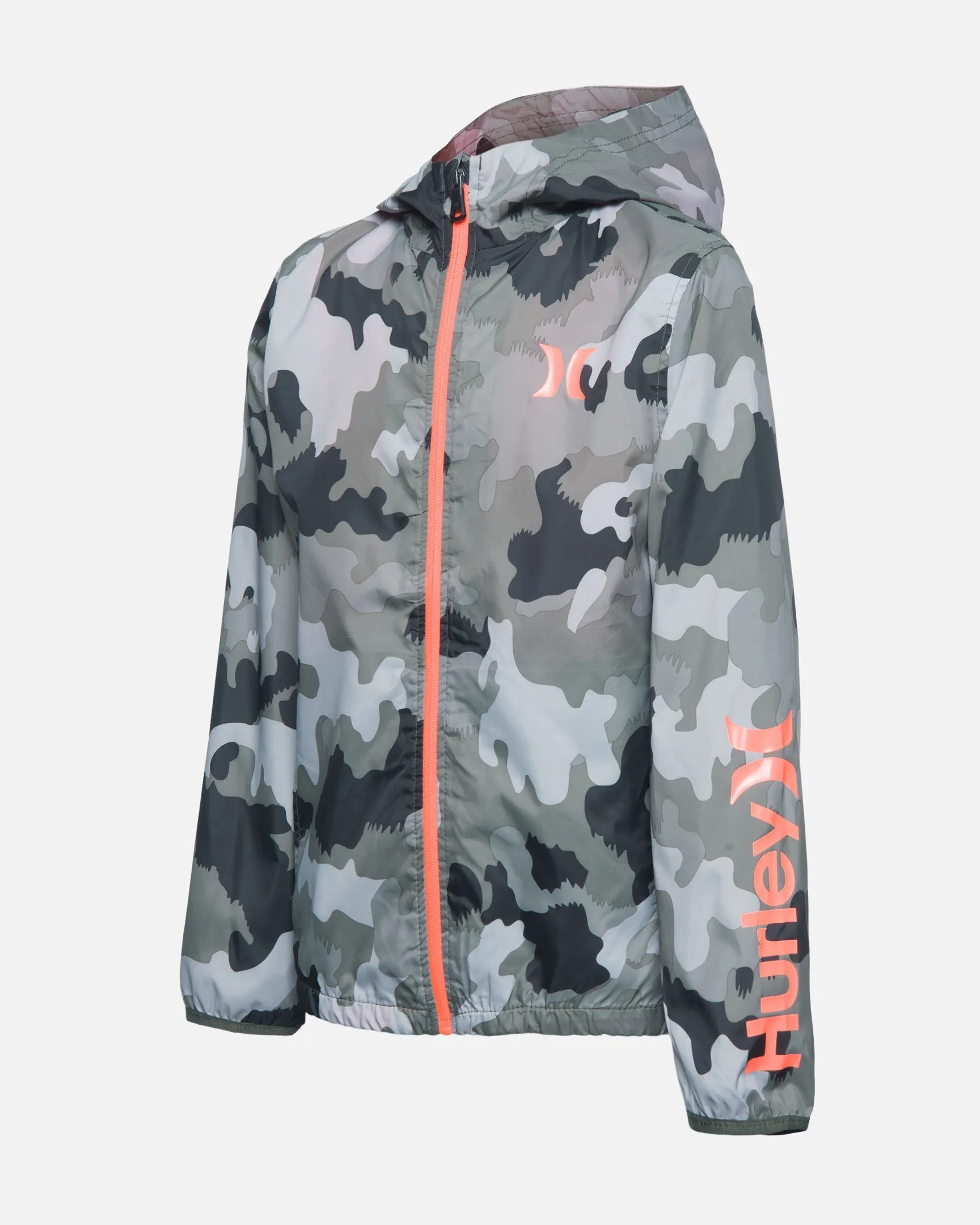 Boys' Core Printed Windbreaker Jacket sold by Hurley product image thumbnail 3