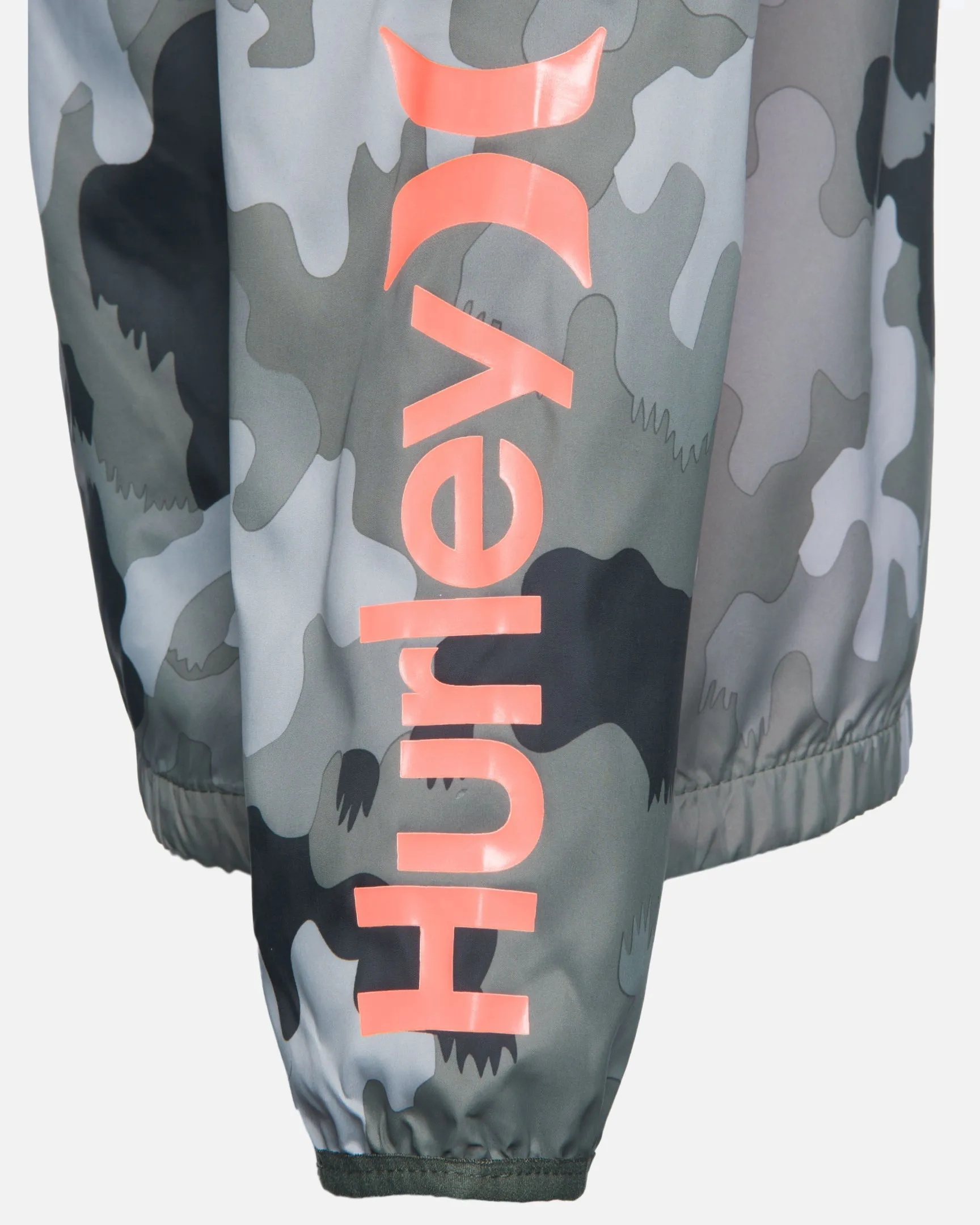 Boys' Core Printed Windbreaker Jacket sold by Hurley product image thumbnail 4