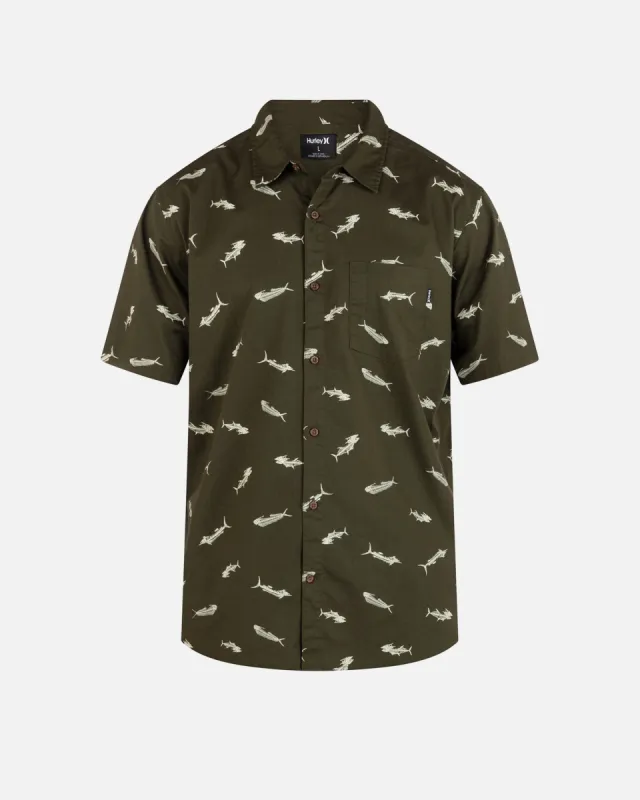 One And Only Lido Stretch Short Sleeve Shirt sold by Hurley