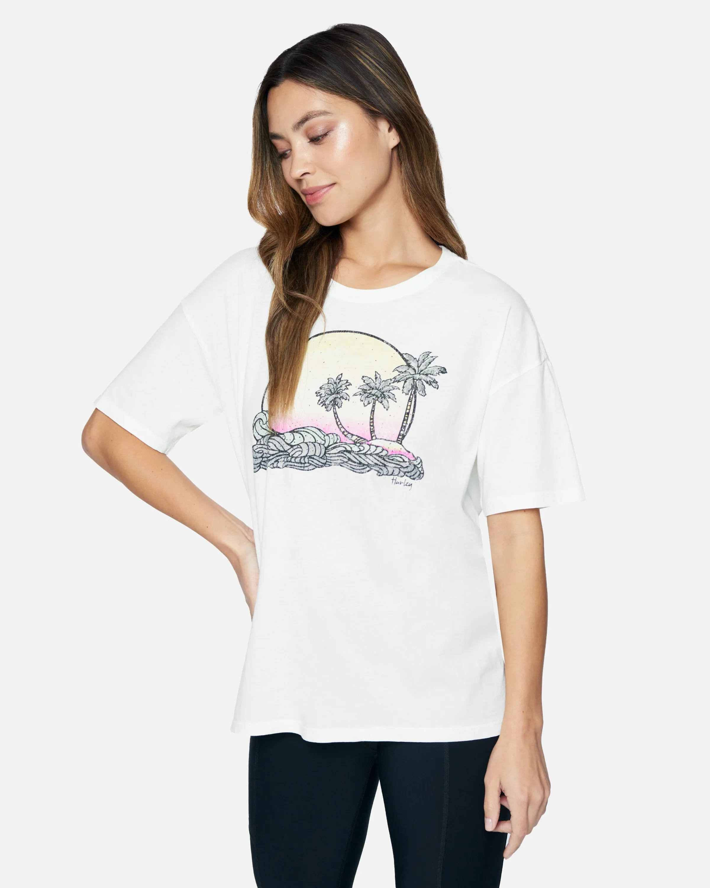 Choppy Oversized Tee sold by Hurley product image thumbnail 3