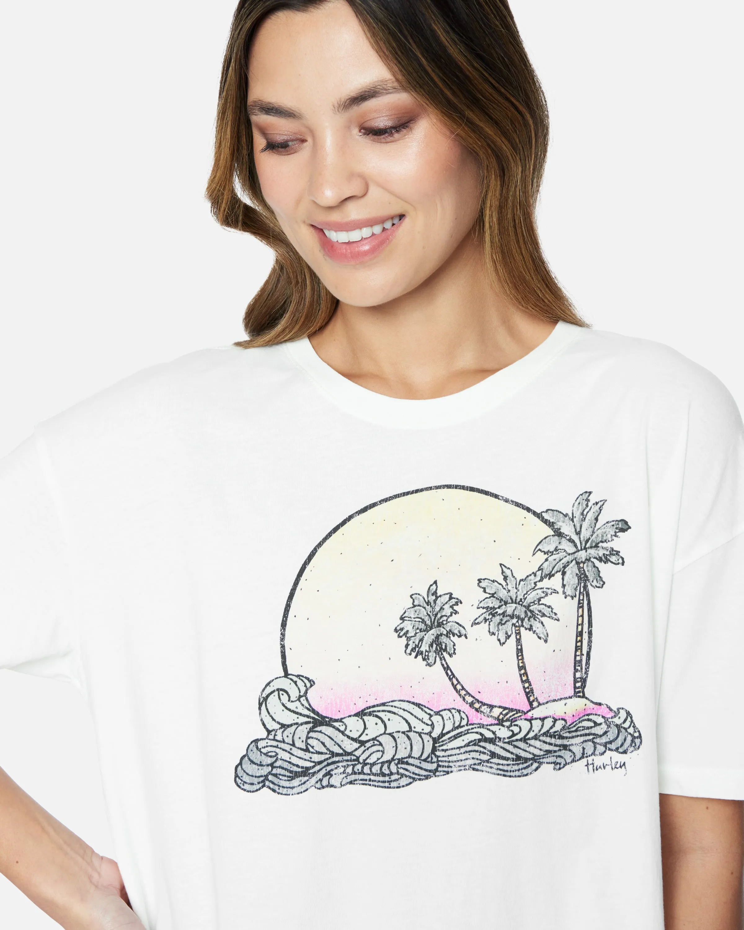 Choppy Oversized Tee sold by Hurley product image thumbnail 4