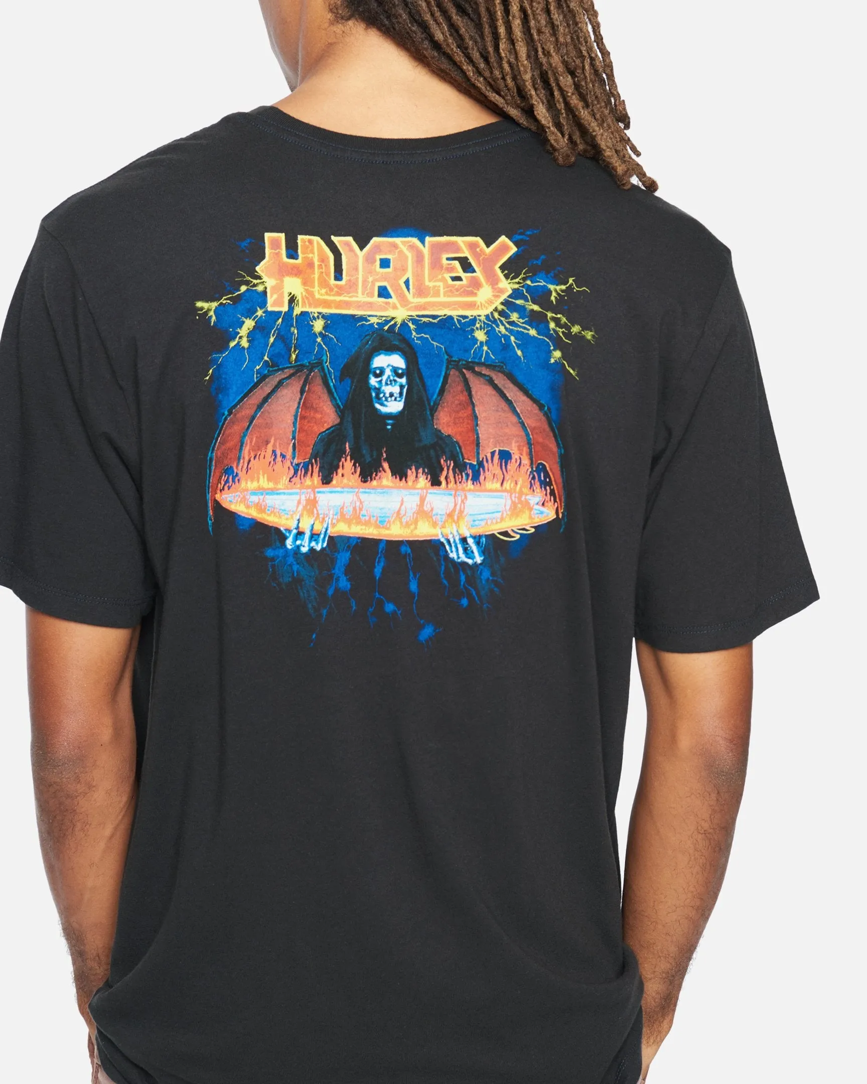 Everyday Washed Board Reaper Short Sleeve T-Shirt sold by Hurley product image thumbnail 3