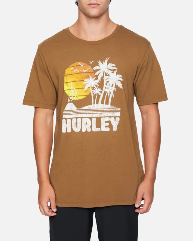 Everyday Washed Iwa Island Short Sleeve T-Shirt sold by Hurley