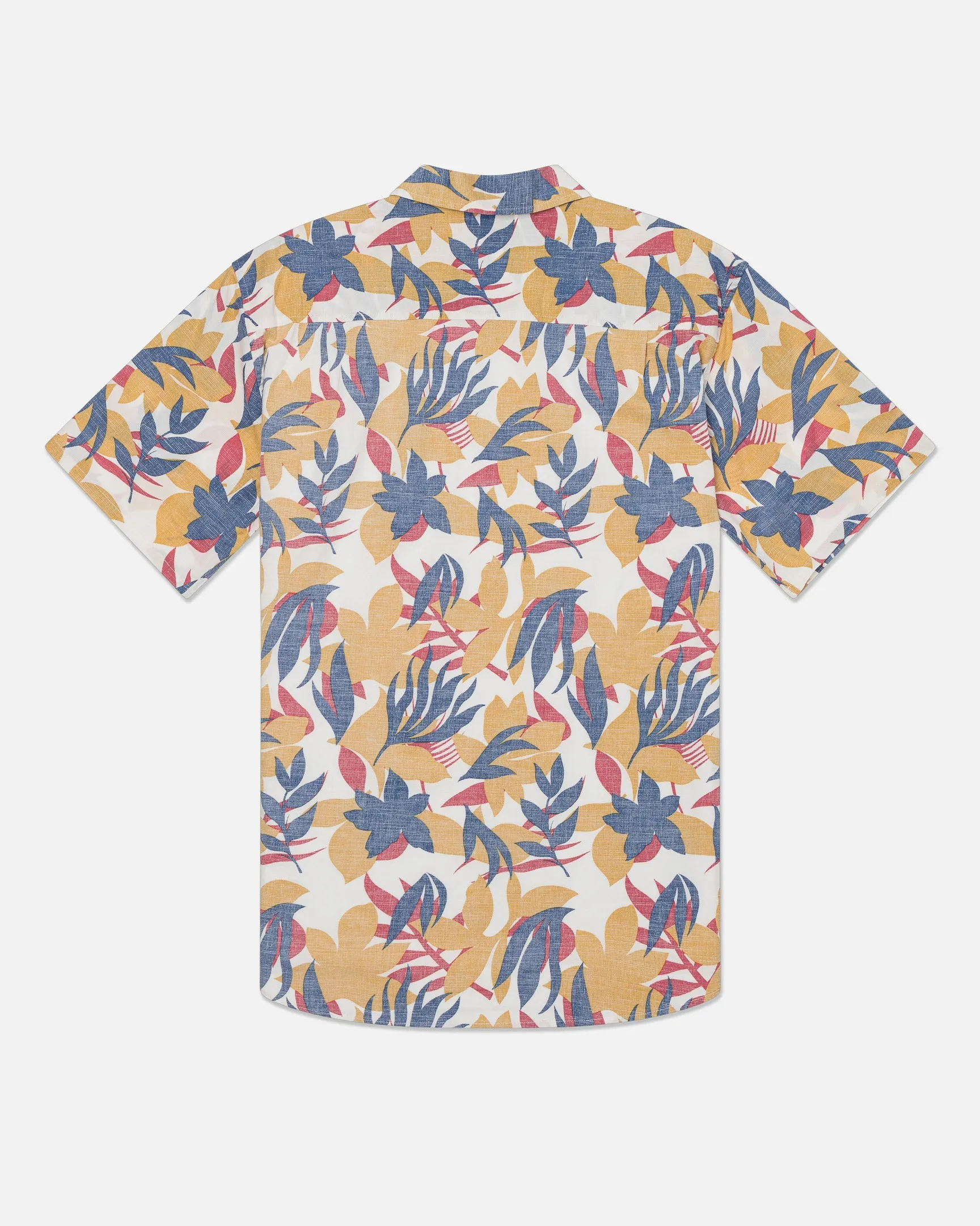 Johari West Island Oasis Batik Shirt – 100% Cotton Hawaiian Style Shirt - View #3