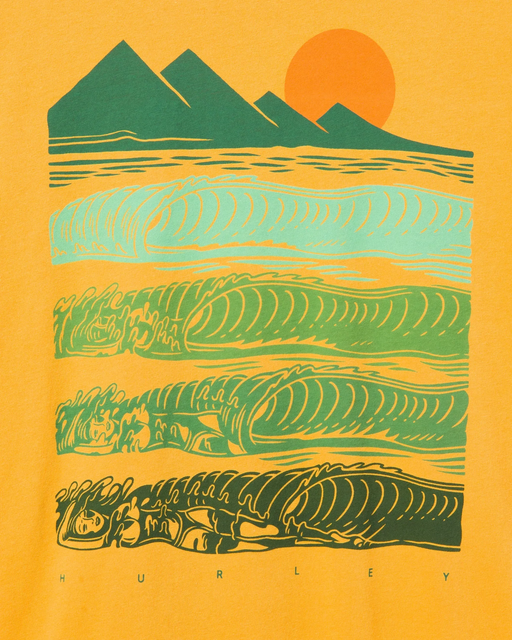 Everyday Washed Wave Babe Short Sleeve T-Shirt sold by Hurley product image thumbnail 3