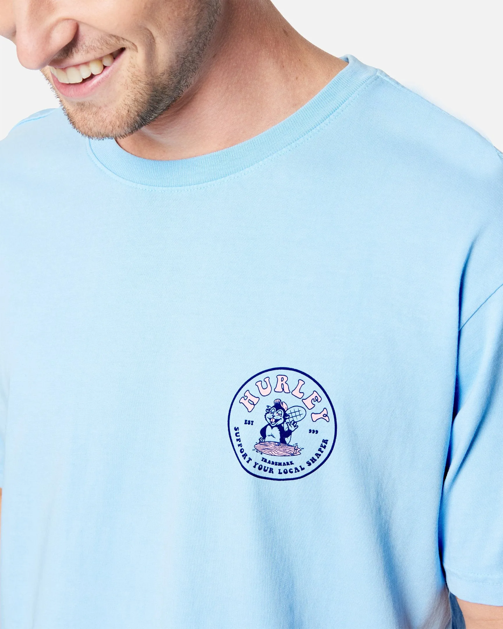 Everyday Washed + Local Shaper Short Sleeve T-Shirt sold by Hurley product image thumbnail 5