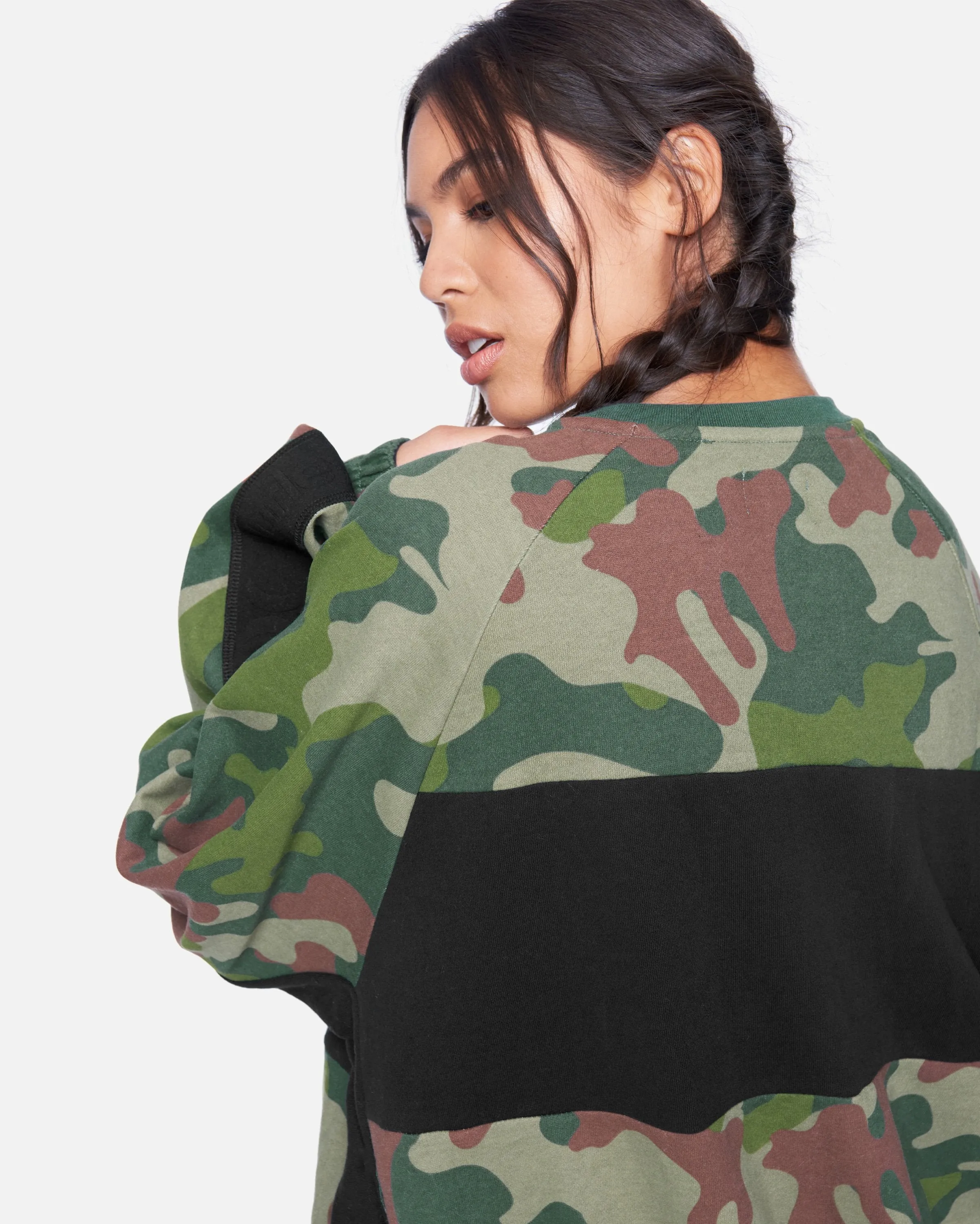 Women's One and Only Dolman Fleece Crew sold by Hurley product image thumbnail 2