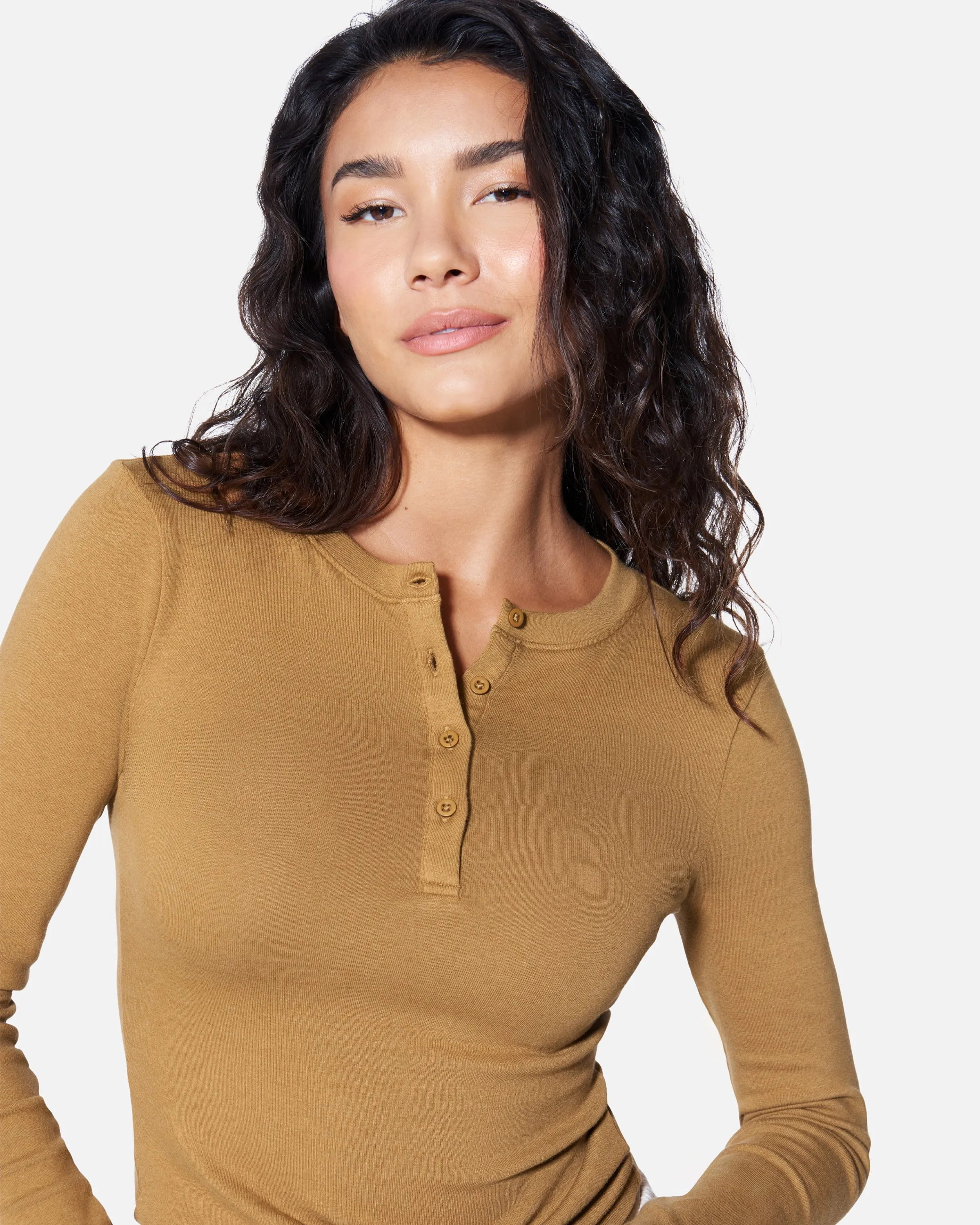 ESSENTIAL HEIDI HENLEY LONG SLEEVE TOP sold by Hurley product image thumbnail 4