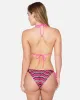Zumba Stripe Side Tie Cheeky Bottom sold by Hurley