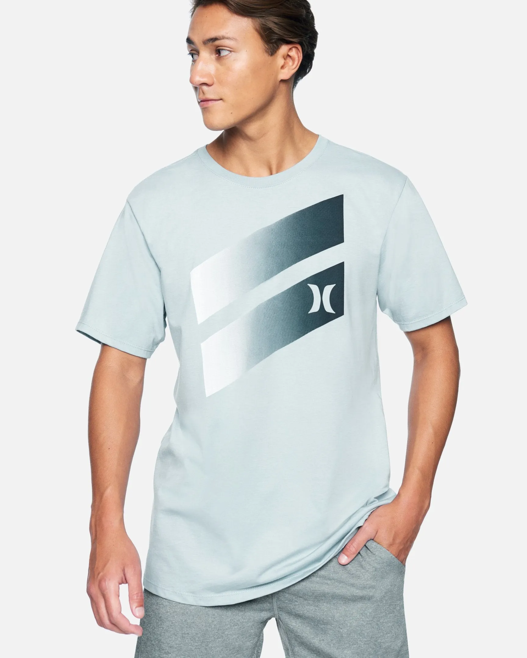 Icon Slash Gradient Short Sleeve T-Shirt sold by Hurley