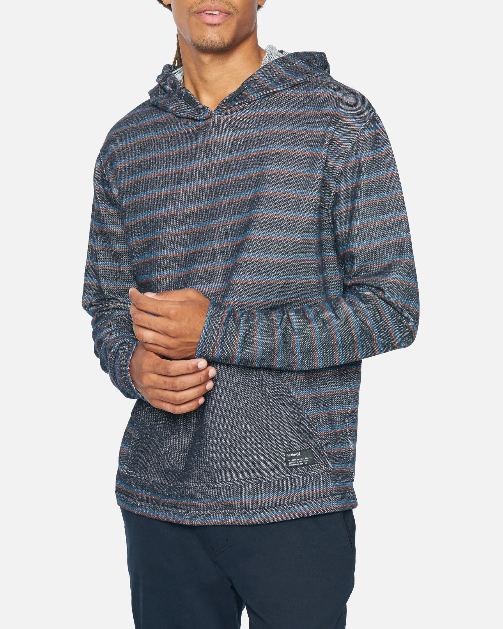 Modern Surf Poncho Stripe Long Sleeve Top sold by Hurley