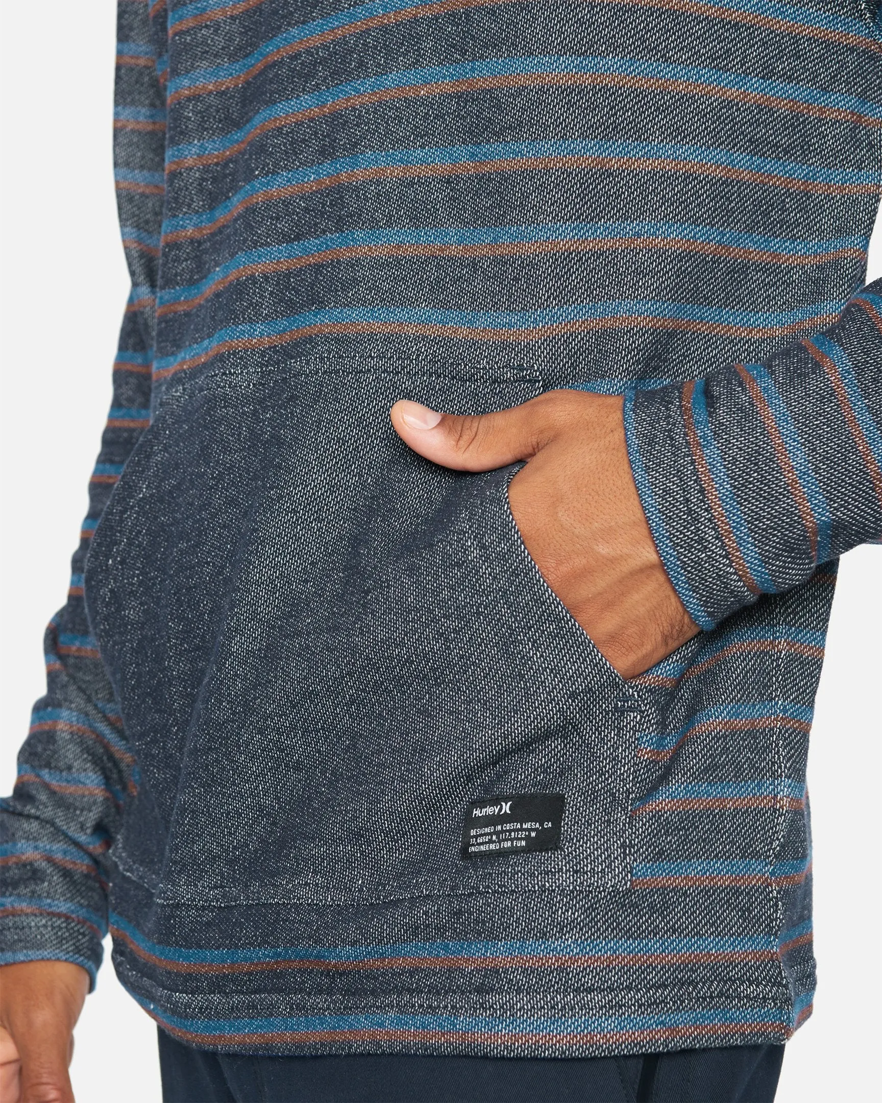 Modern Surf Poncho Stripe Long Sleeve Top sold by Hurley product image thumbnail 5