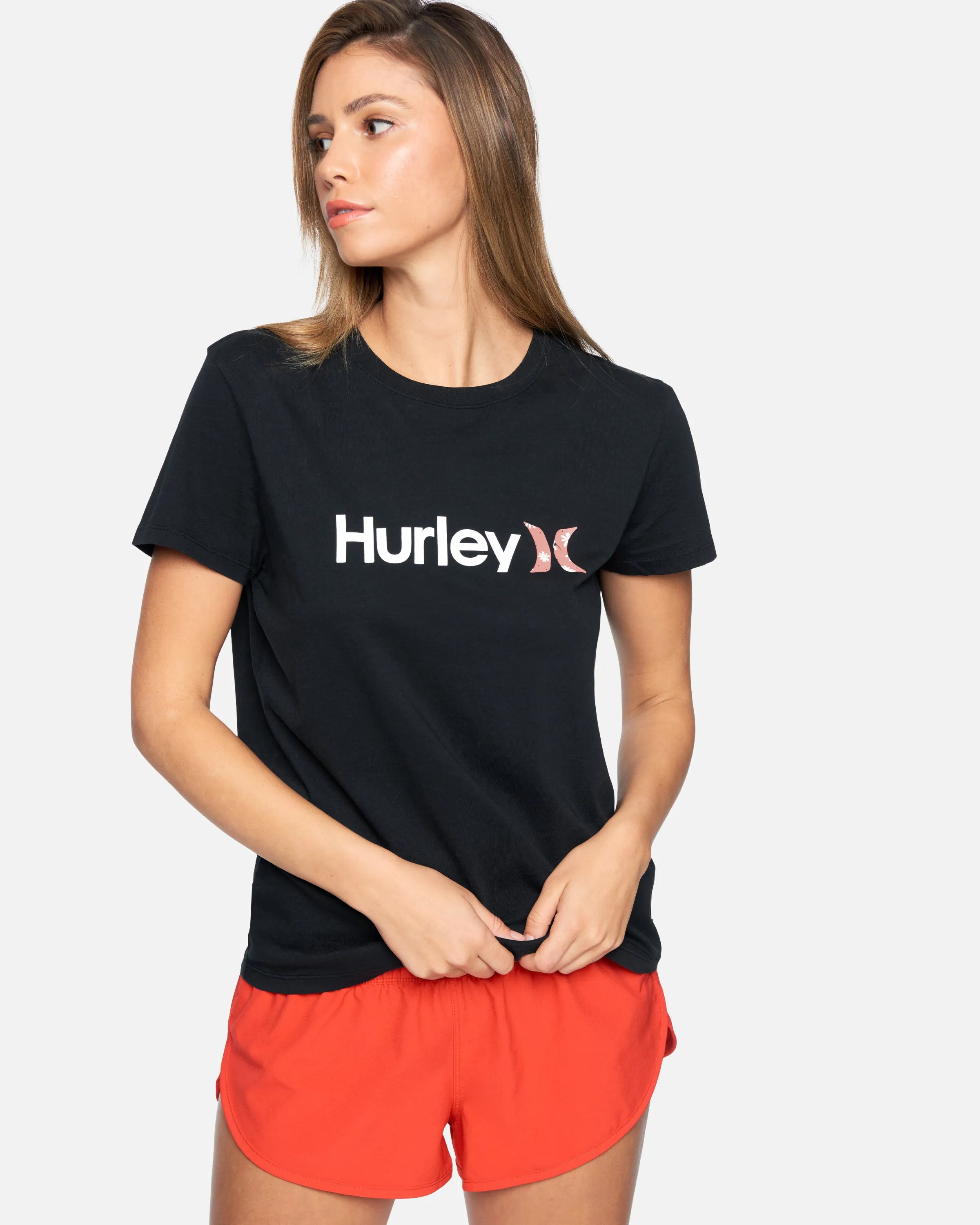 Oao Ditzy Washed Relaxed Girlfriend Tee sold by Hurley product image thumbnail 4