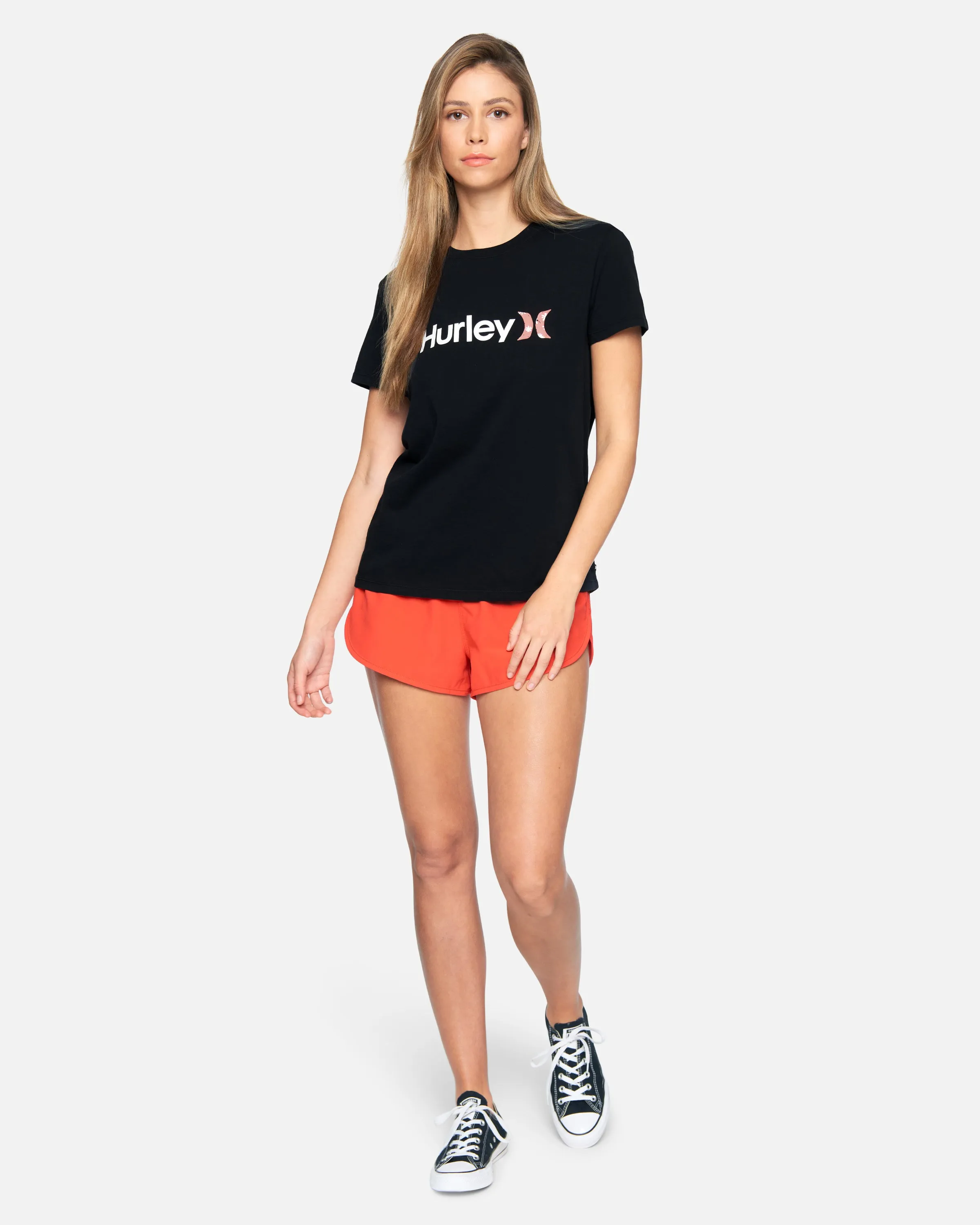 Oao Ditzy Washed Relaxed Girlfriend Tee sold by Hurley product image thumbnail 5
