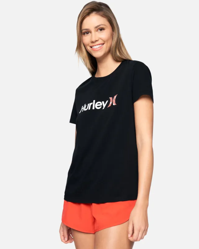 Oao Ditzy Washed Relaxed Girlfriend Tee sold by Hurley