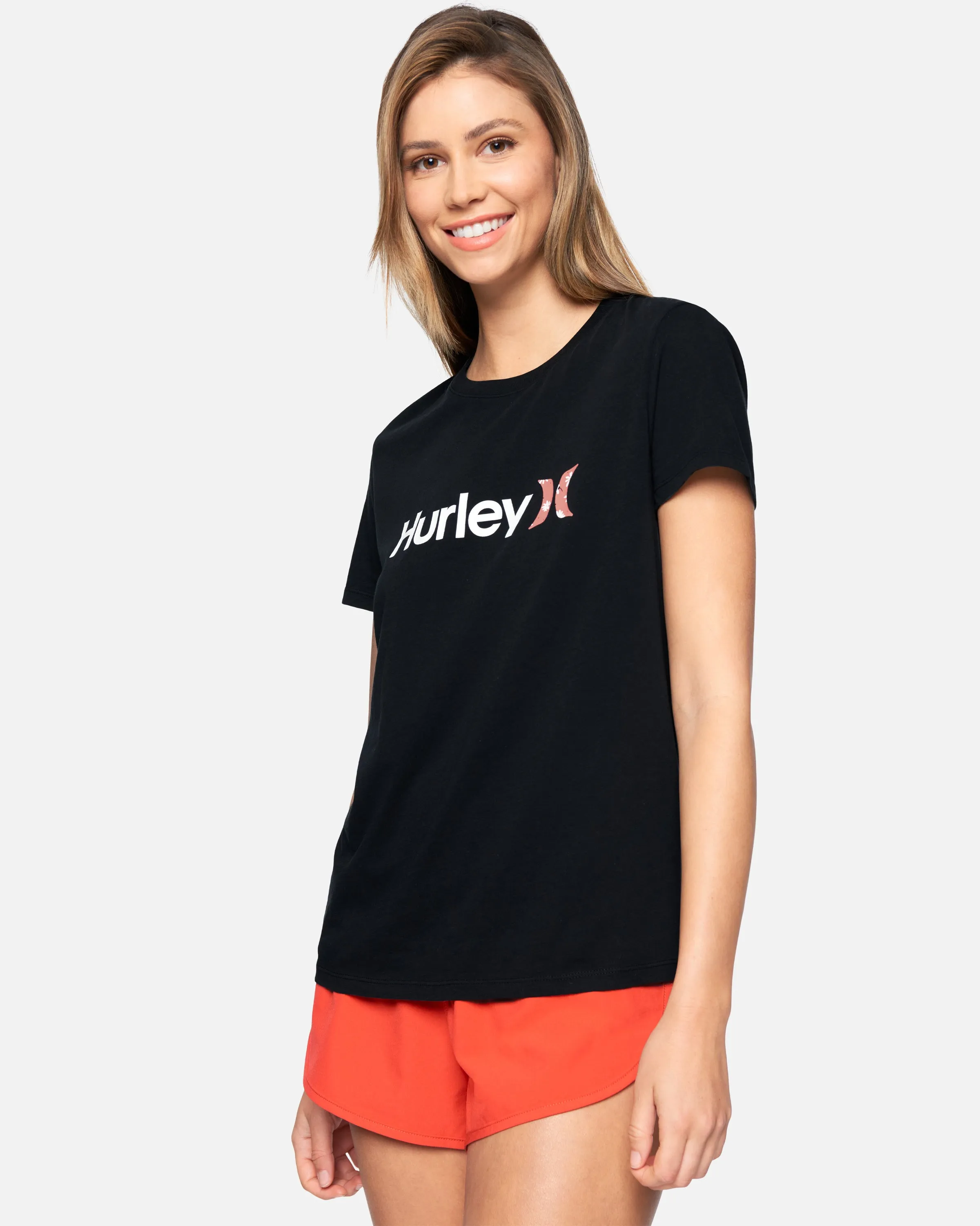 Oao Ditzy Washed Relaxed Girlfriend Tee sold by Hurley