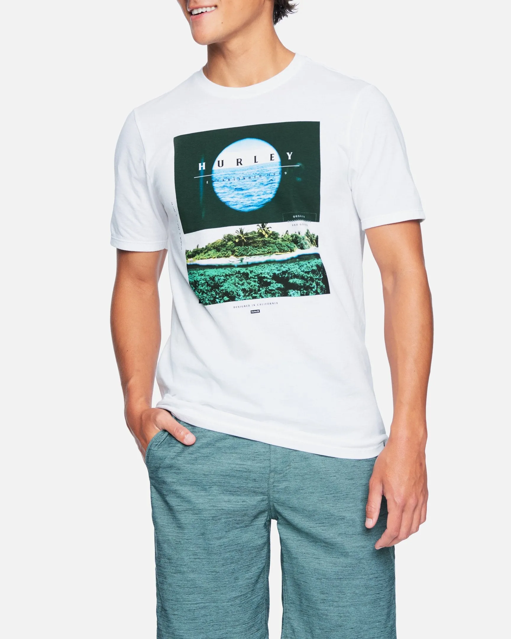 Premium Porthole Short Sleeve T-Shirt sold by Hurley
