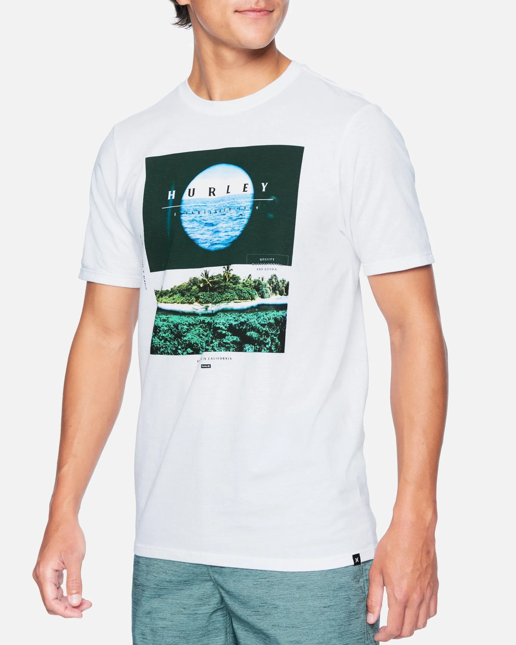 Premium Porthole Short Sleeve T-Shirt sold by Hurley product image thumbnail 2