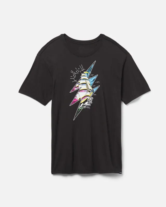 Everyday Washed Lightening Board Short Sleeve T-Shirt sold by Hurley