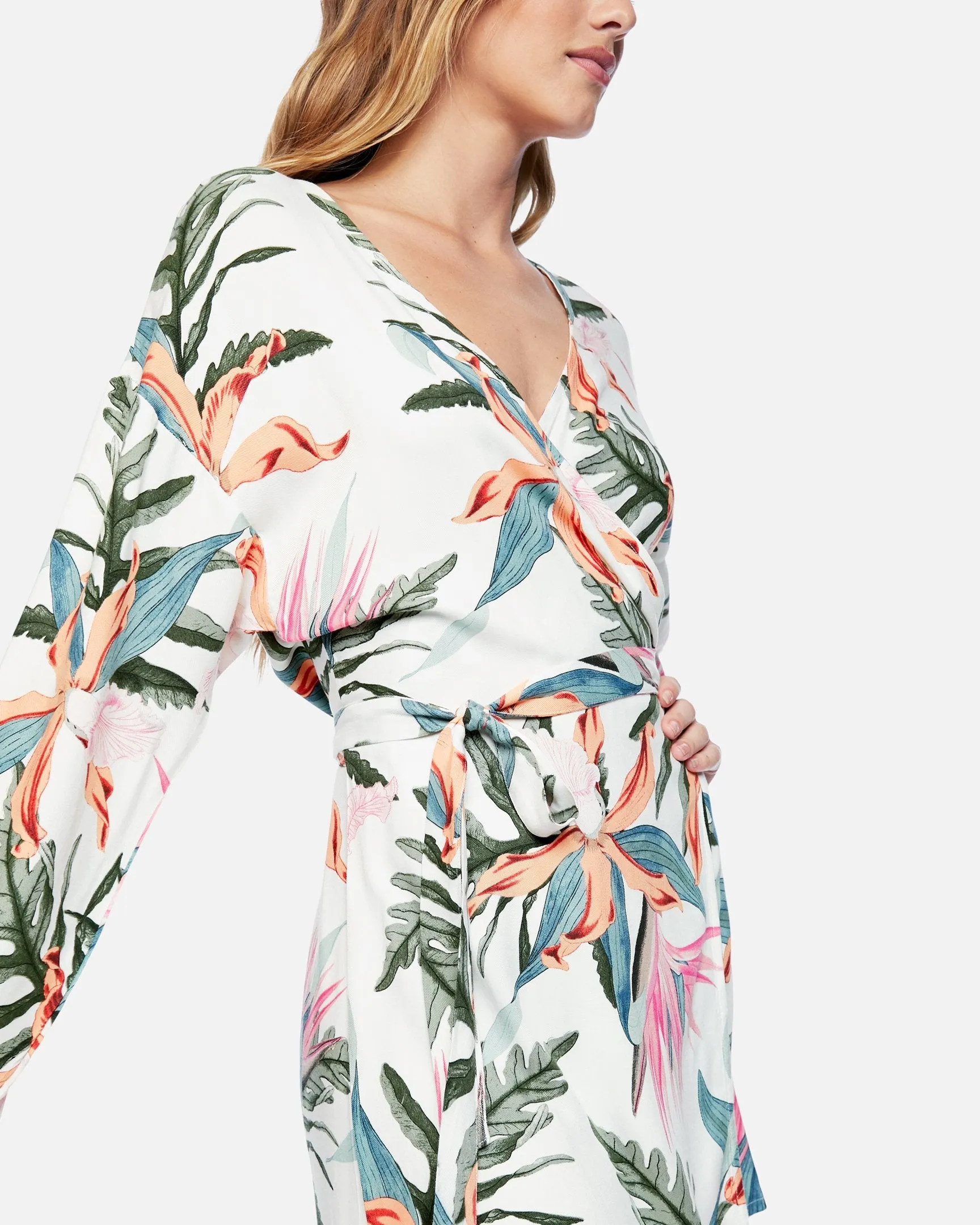 Tama Wrap Dress sold by Hurley product image thumbnail 5