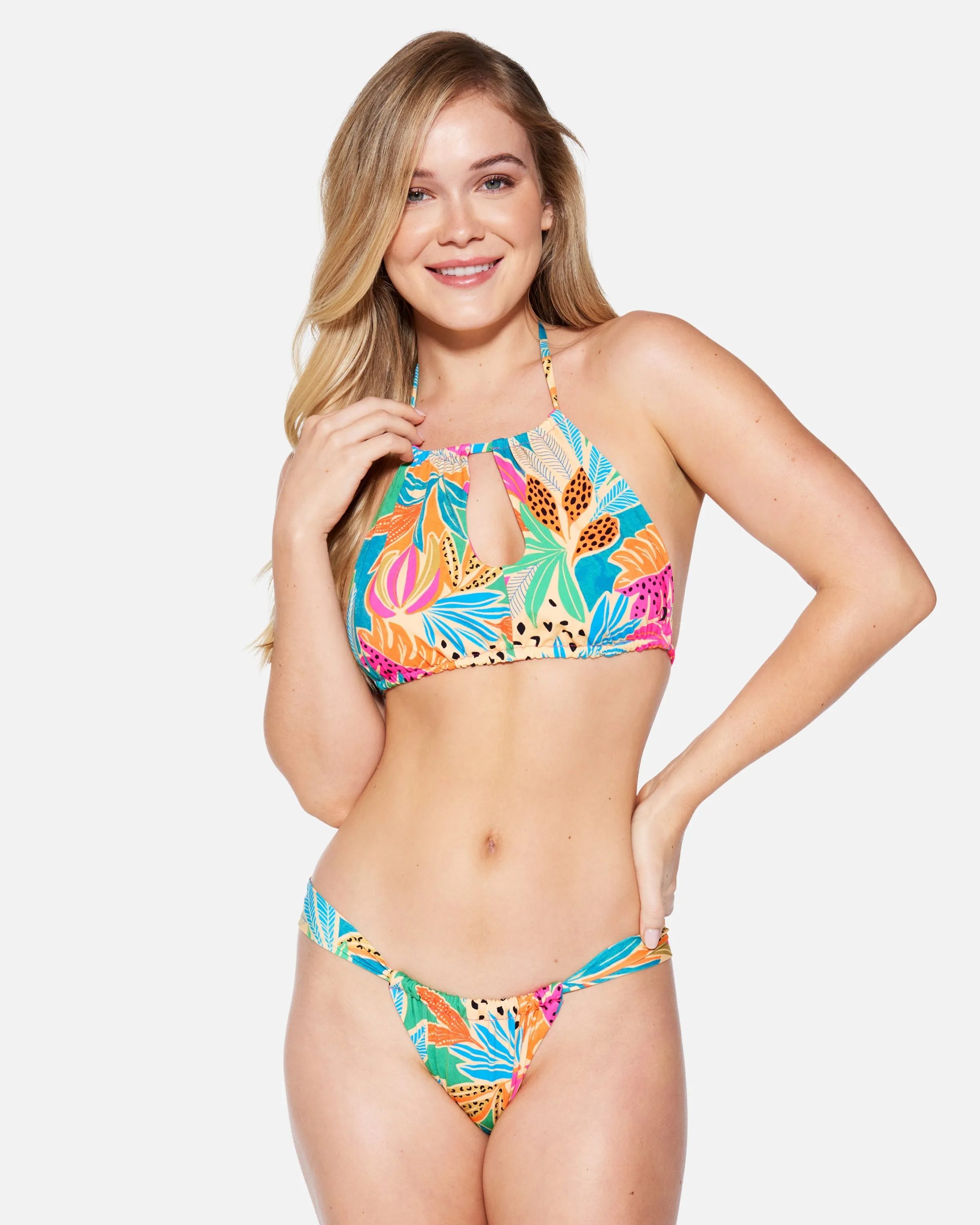 Bahia Front Slide Cheeky Bottom sold by Hurley product image thumbnail 4