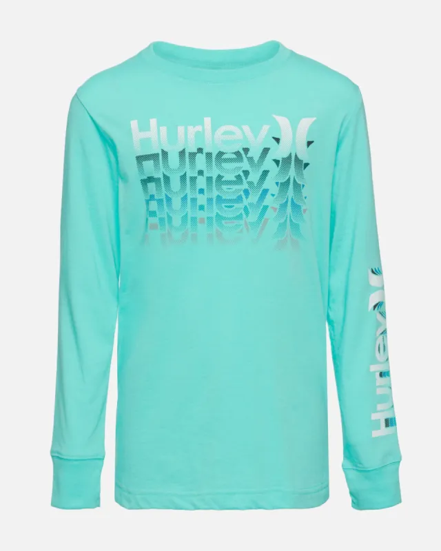 Boys' One & Only Stack Graphic Long Sleeve T-Shirt sold by Hurley