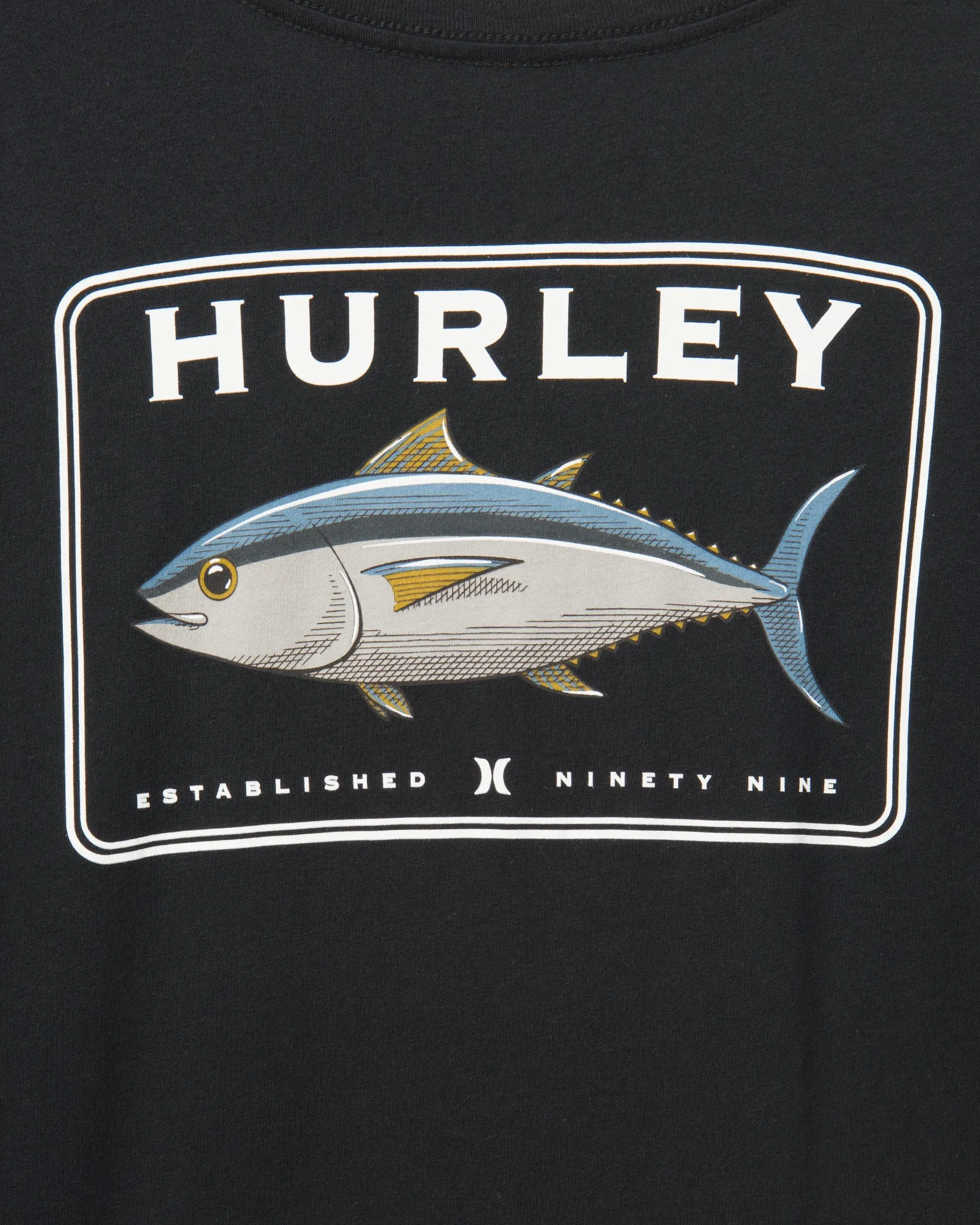 Everyday Washed Fish In The Sea Short Sleeve T-Shirt sold by Hurley product image thumbnail 3