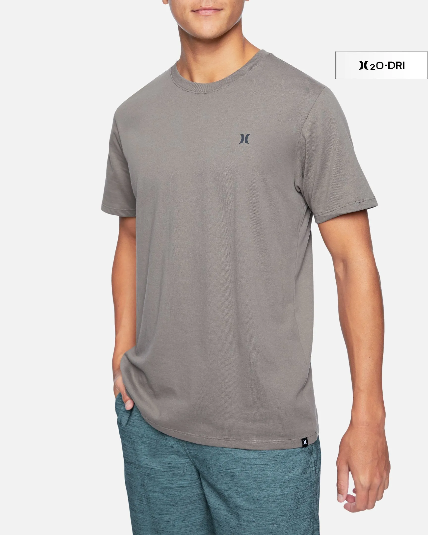 H2O-DRI Staple Icon Reflective Short Sleeve T-Shirt sold by Hurley