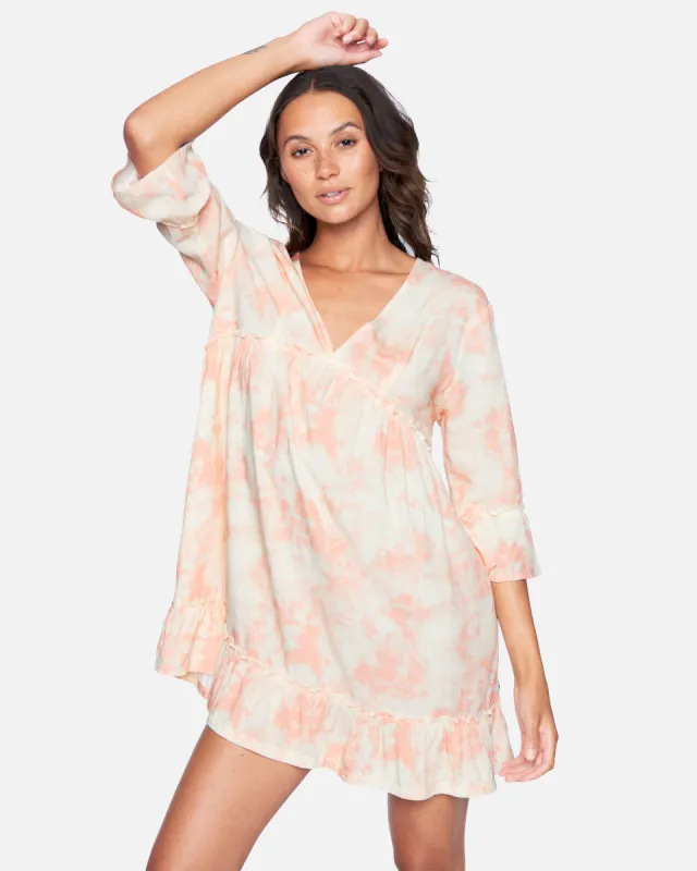 Bell Sleeve A-Line Dress sold by Hurley