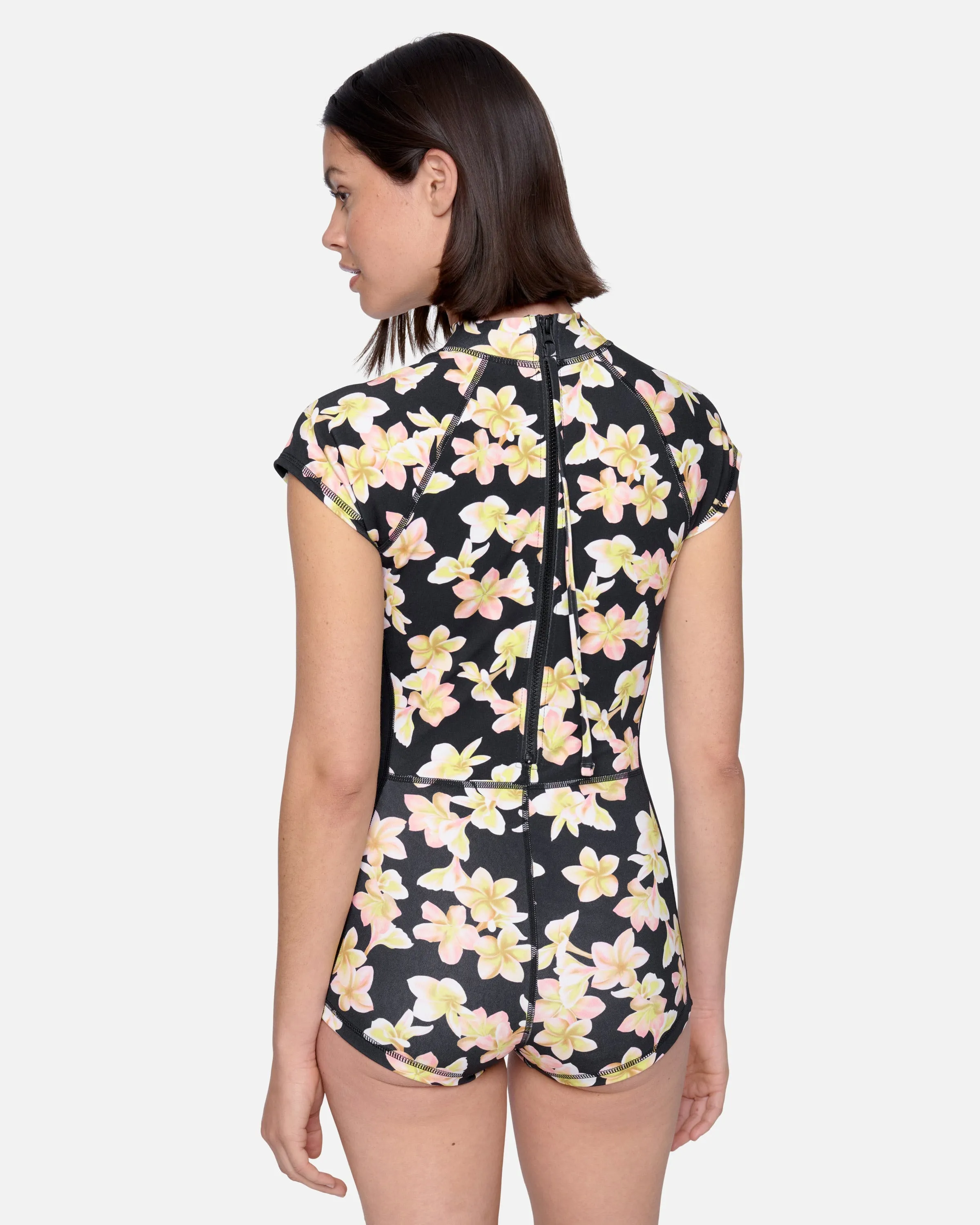 Max Plumeria Short Sleeve Surf Suit sold by Hurley product image thumbnail 2