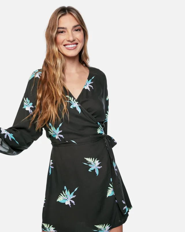 Tama Wrap Dress sold by Hurley