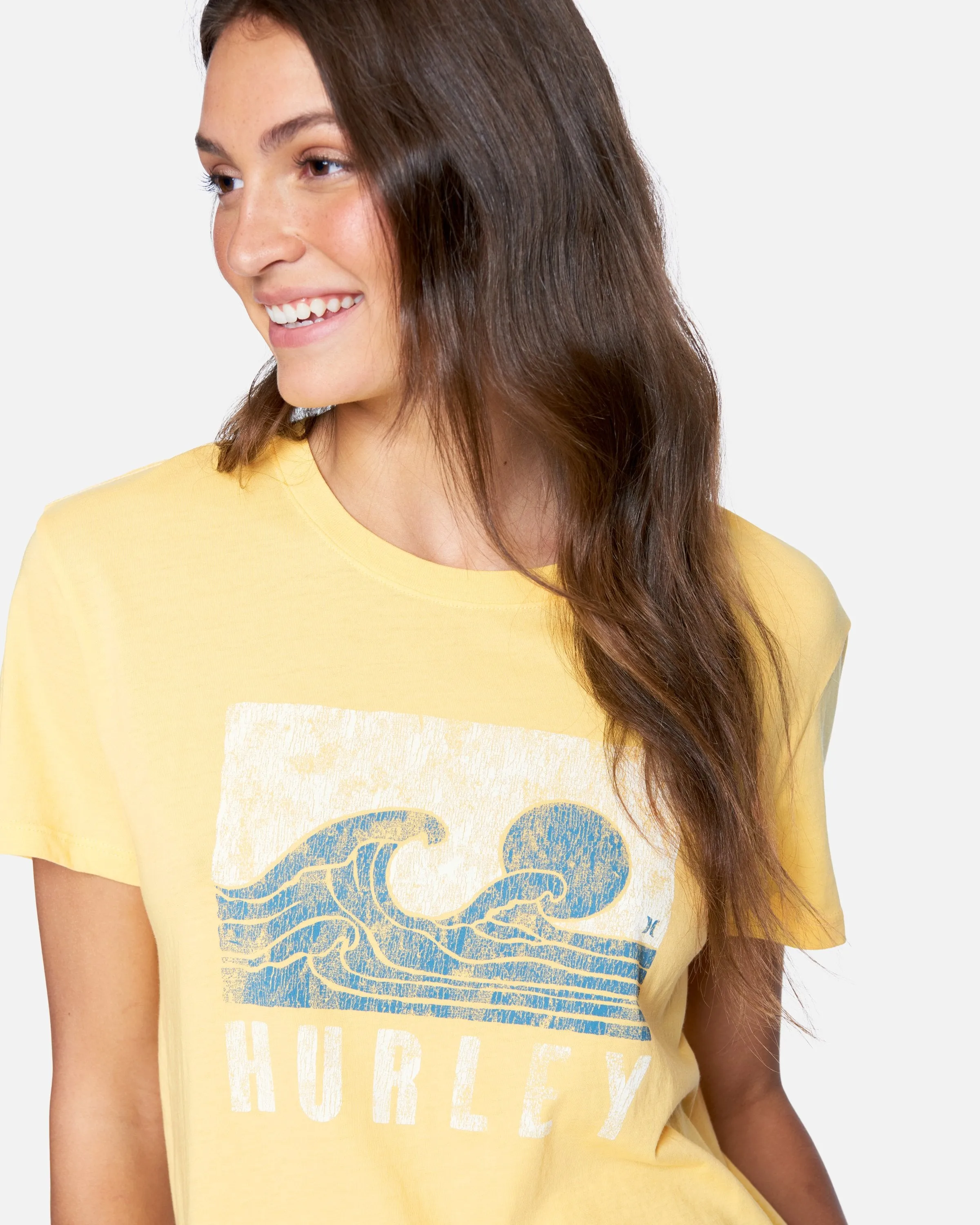 Everyday Too Washed Relaxed Girlfriend Tee sold by Hurley