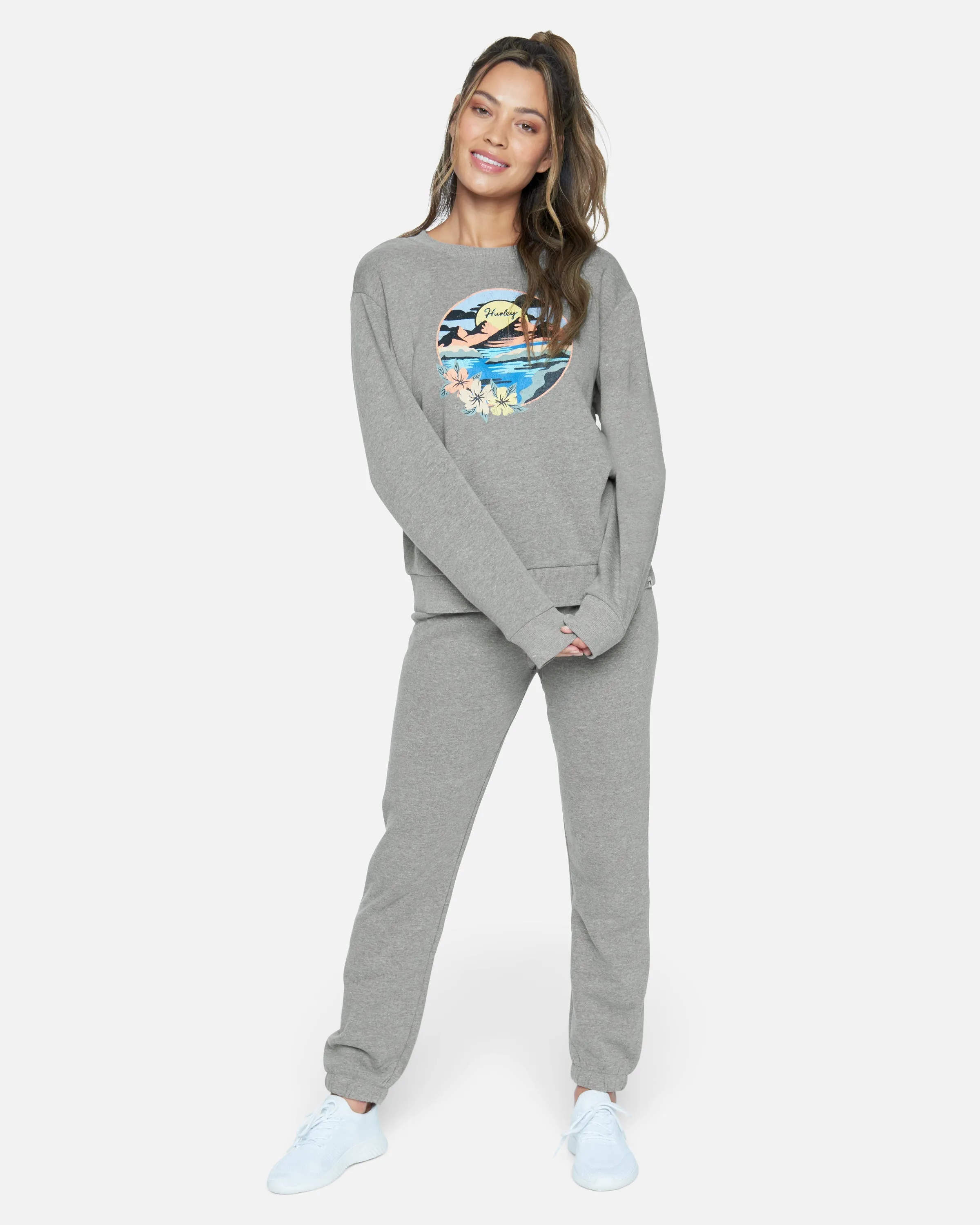 MAY GIRLFRIEND CREW FLEECE sold by Hurley product image thumbnail 4