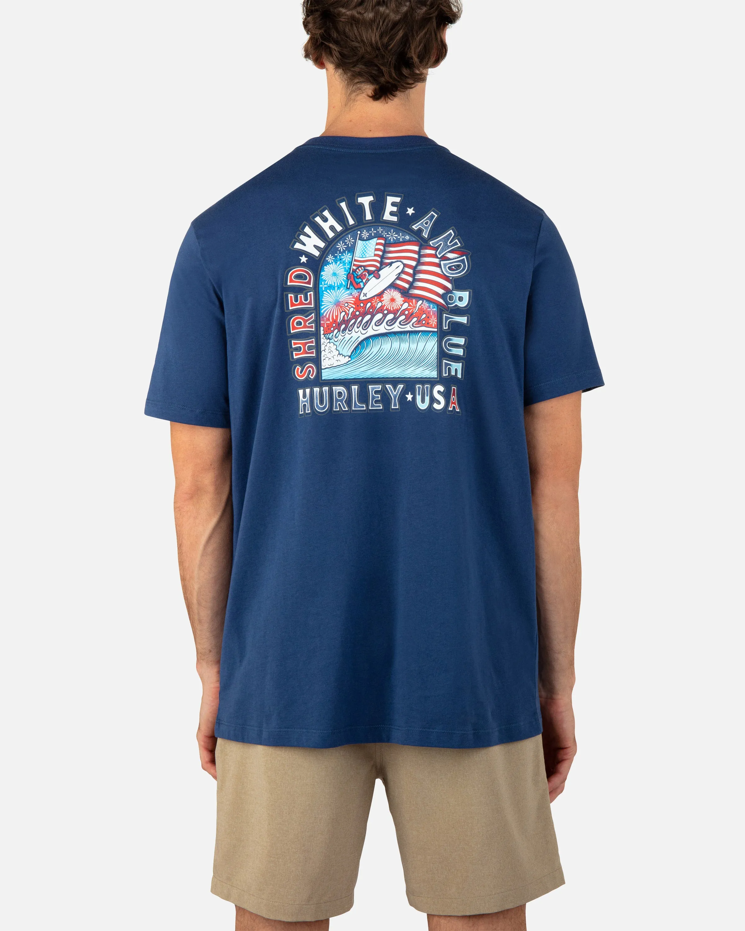 EVERYDAY INDY PENDENCE SHORT SLEEVE TEE sold by Hurley product image thumbnail 4