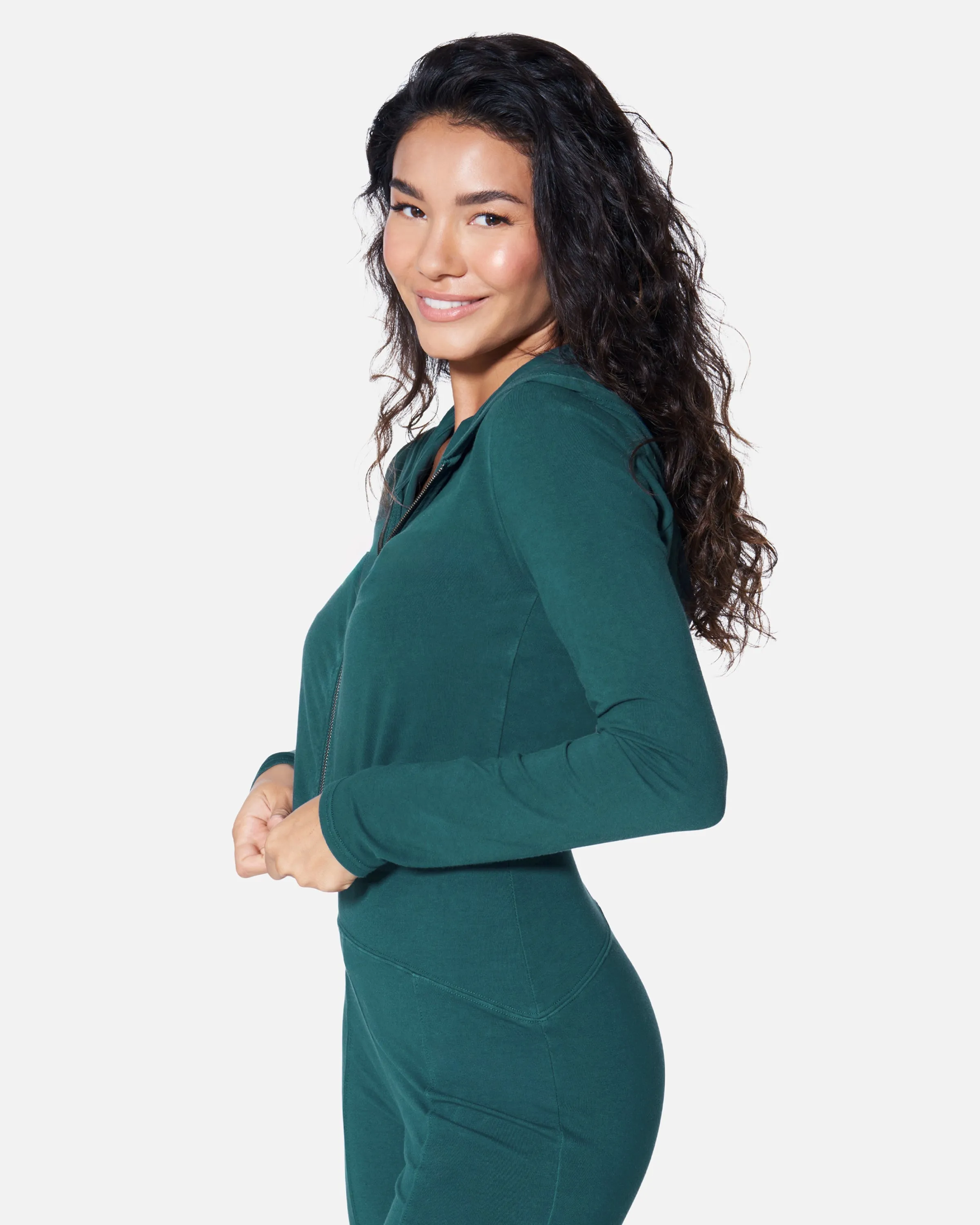 ESSENTIAL ZIP UP CROPPED HOODIE sold by Hurley product image thumbnail 3