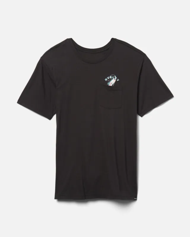 Everyday Washed King Fisher Pocket Short Sleeve T-Shirt sold by Hurley