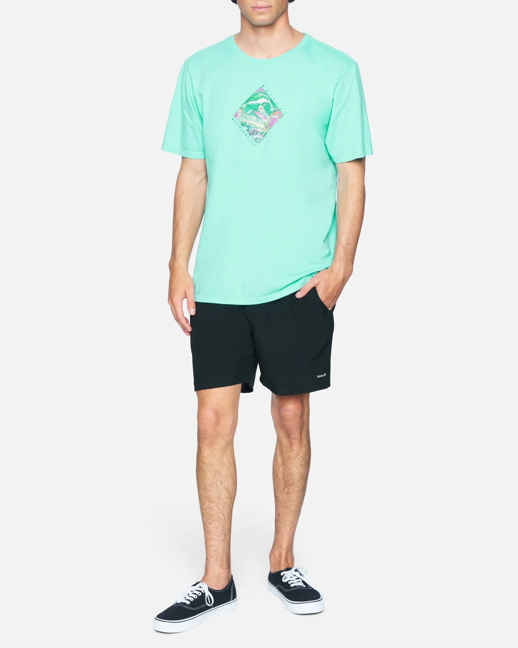 Everyday Washed Sendy Short Sleeve T-Shirt sold by Hurley product image thumbnail 4