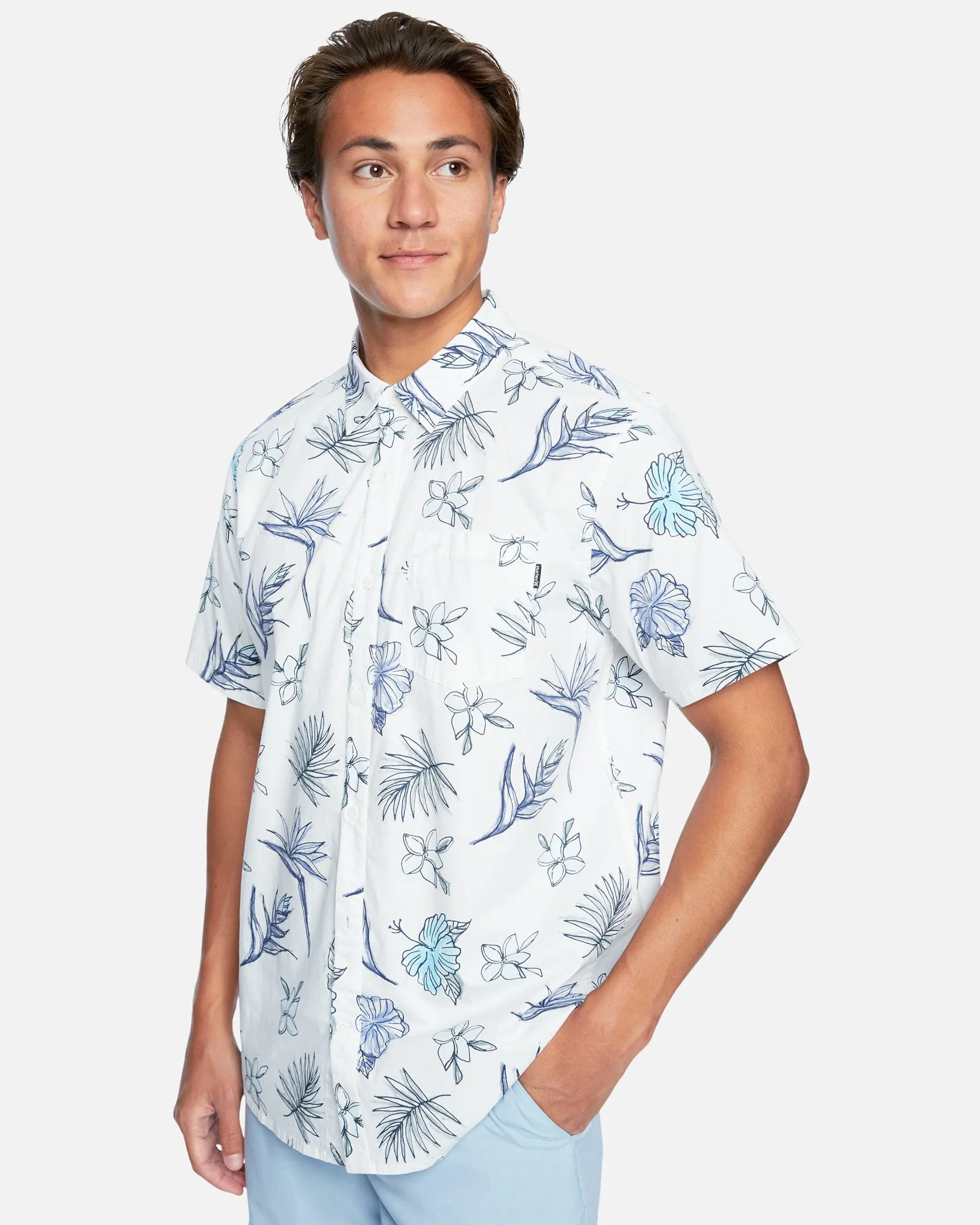 Kona Stretch Floral Shirt sold by Hurley product image thumbnail 3